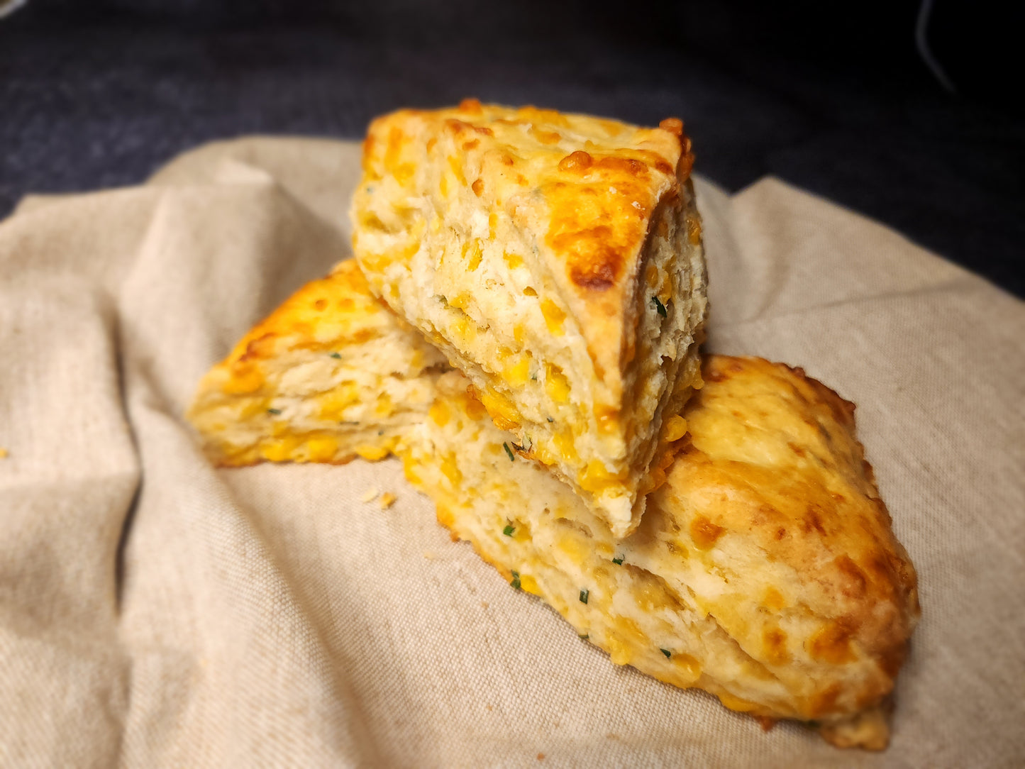 Cheddar & Chives Scones