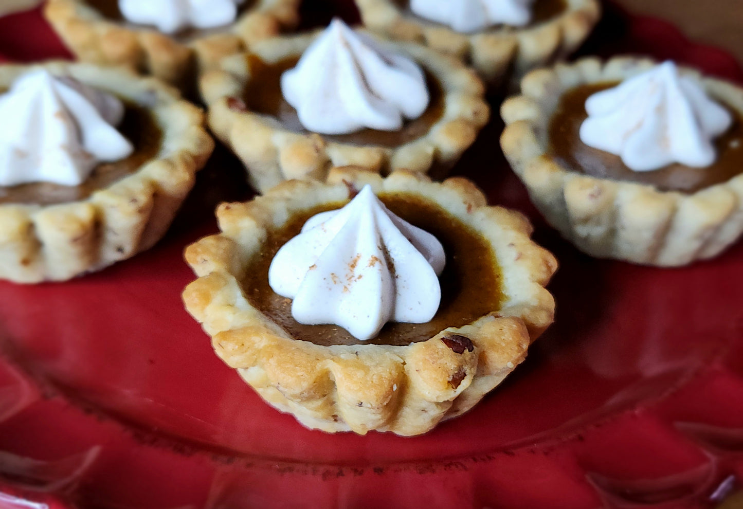 Mini Pumpkin Pie Tartlettes