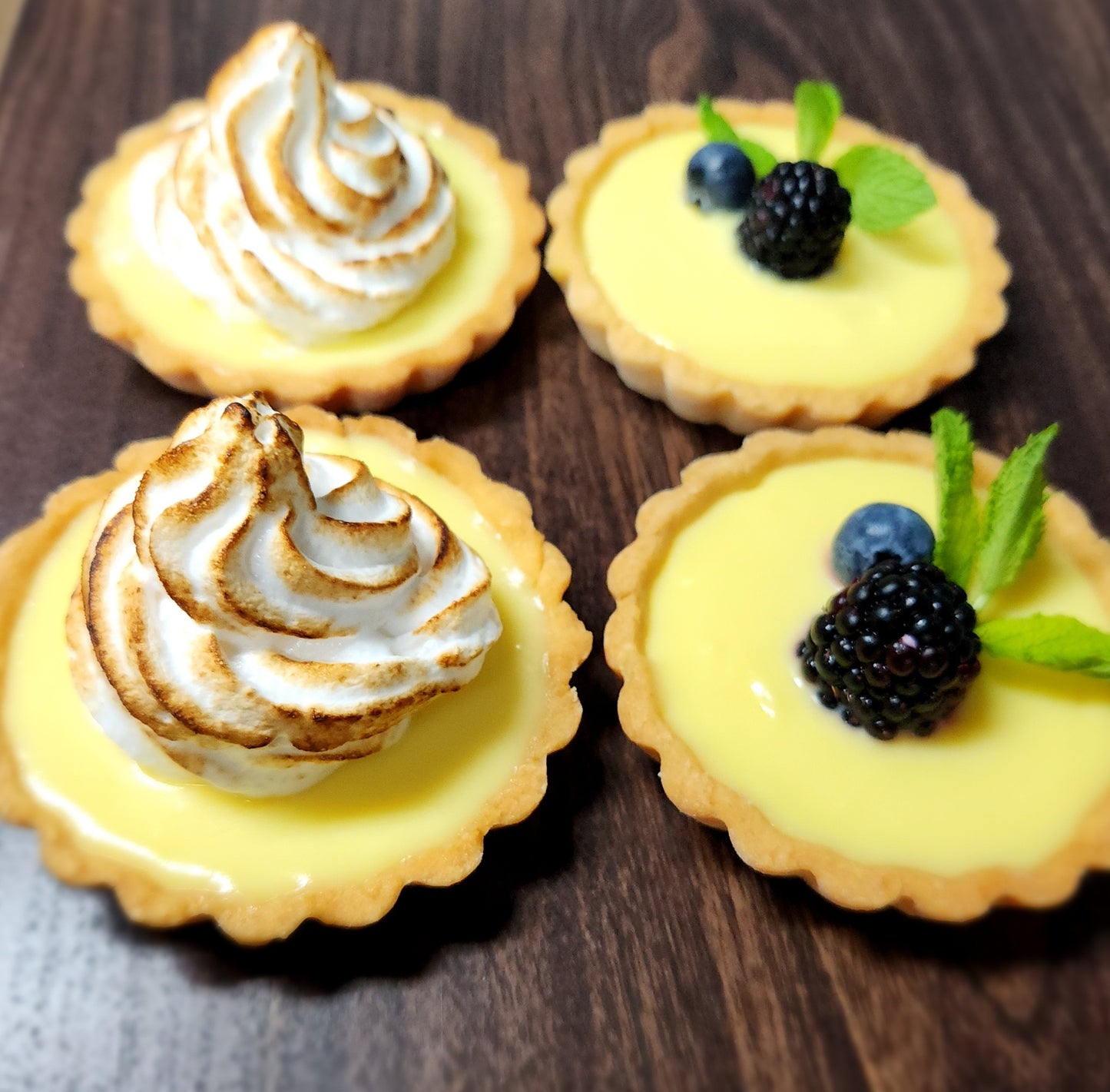Lemon & Crème Fraîche Tartelette