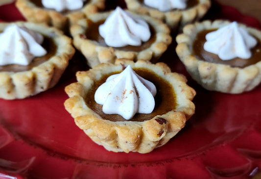 Mini Pumpkin Pie Tartlettes