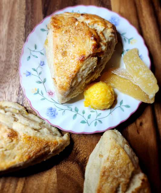 Sourdough Ginger Scones