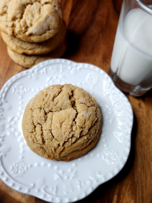 Sourdough Peanut Butter Cookies