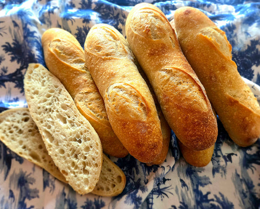 Sourdough Demi-baguettes
