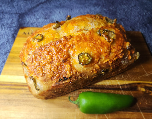 Jalapeño & Cheddar Artisan Bread
