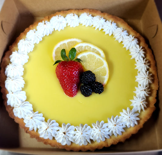 Lemon & Crème Fraîche Tart